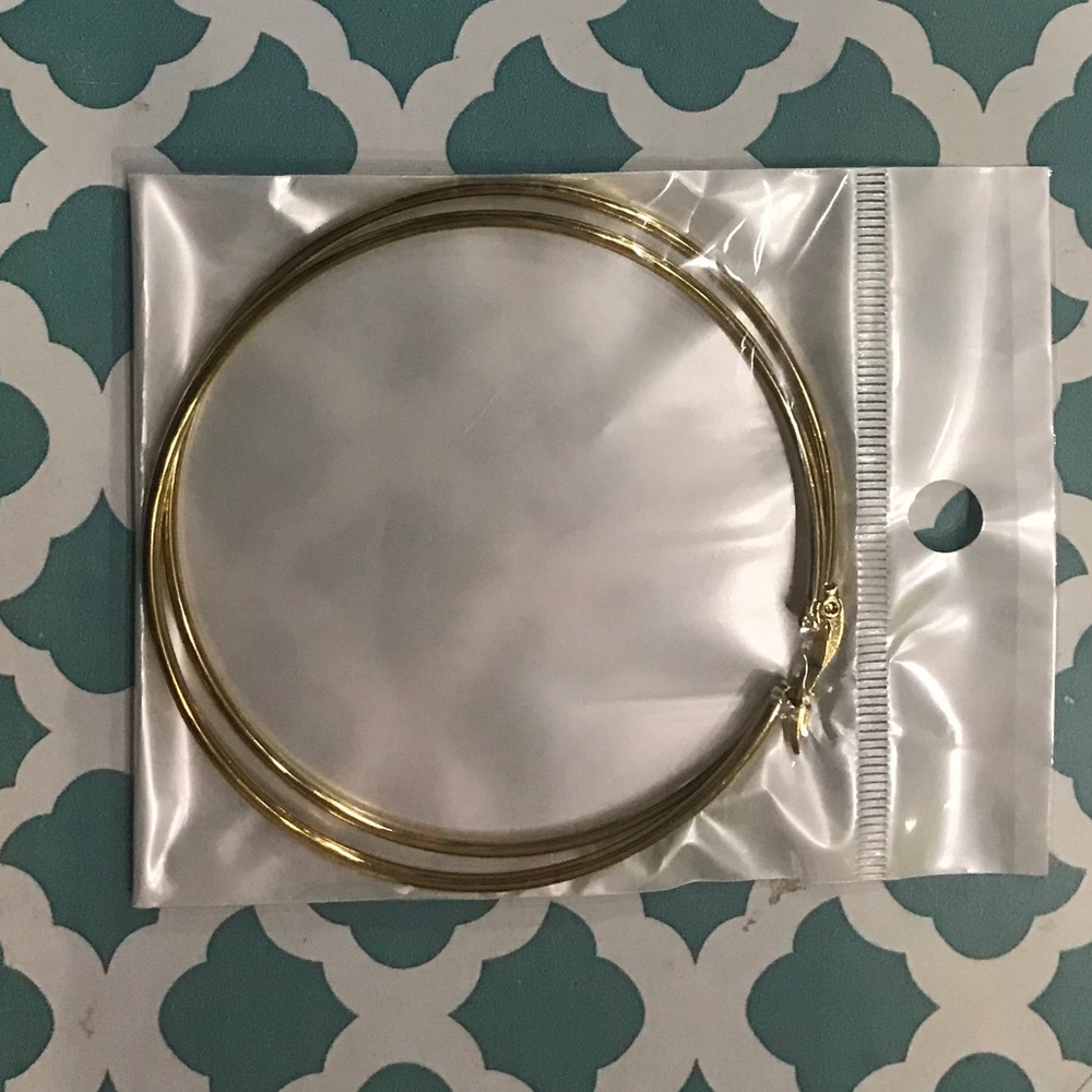 Gold Hoop Earrings